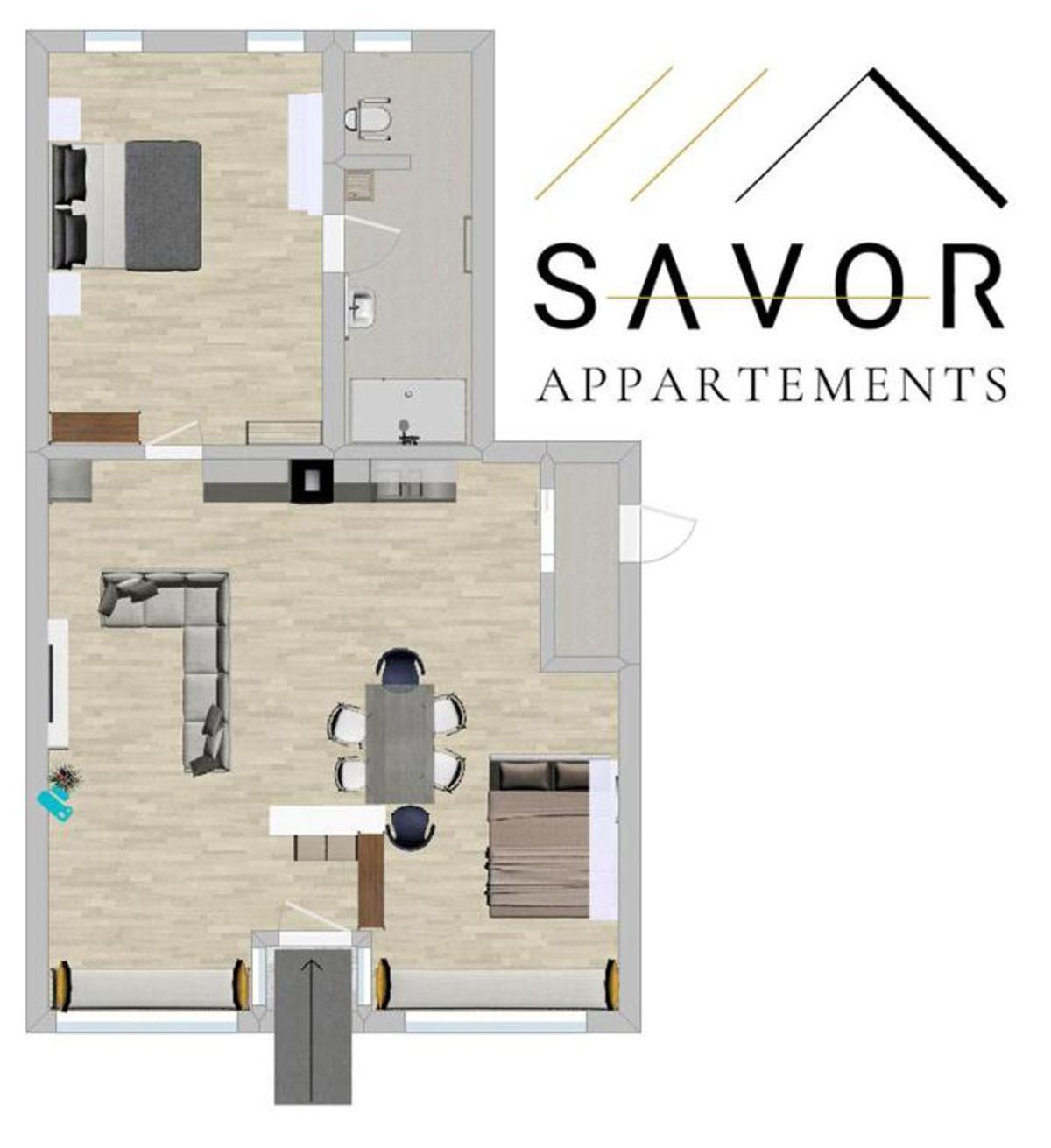 Savor Am Lauenturm Zentrum 5 Personen Apartment *